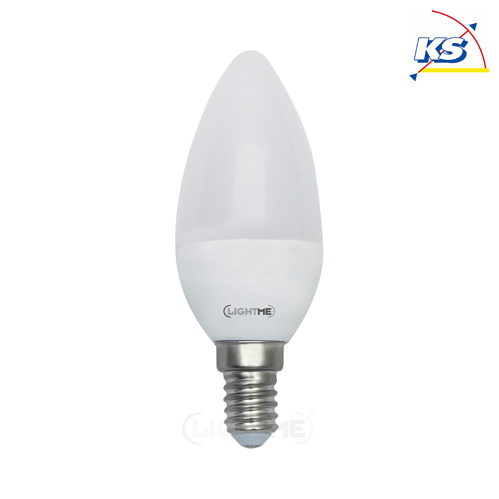Kneden Bewolkt vingerafdruk LED Varilux 3-Step Dim. candle shape lamp C37, E14, 5W 2700K 470lm,  dimmable, opal - LightMe