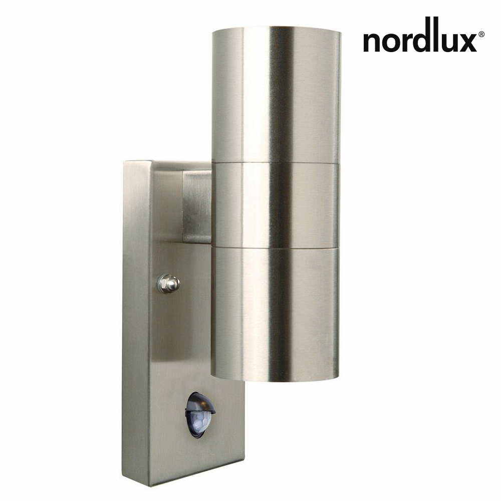 Nordlux Sensorleuchte Tin Maxi aluminium Außenleuchte Leuchte Bewegungsmelder 