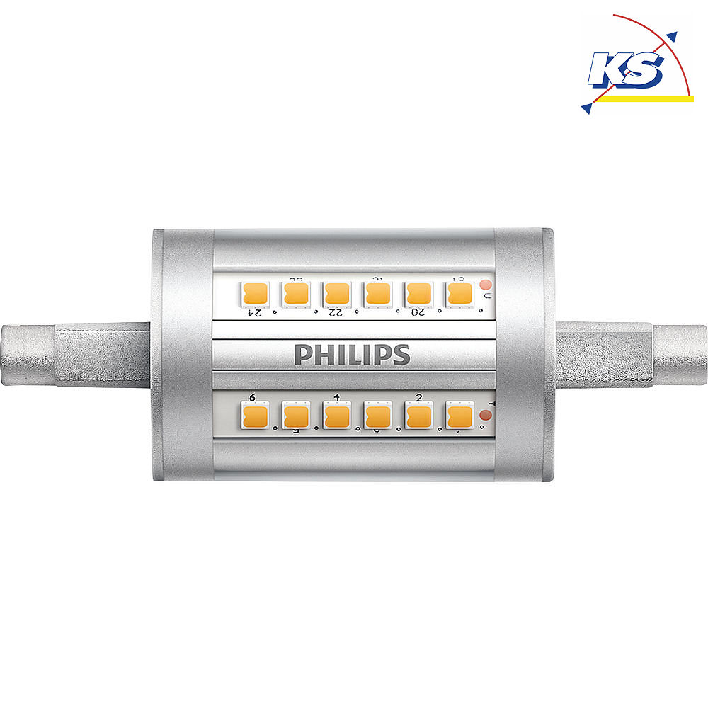 Philips LED retrofit CorePro LED for HV halogen rodlamp, R7s 78mm, 7.5W 3000K 950lm - Philips
