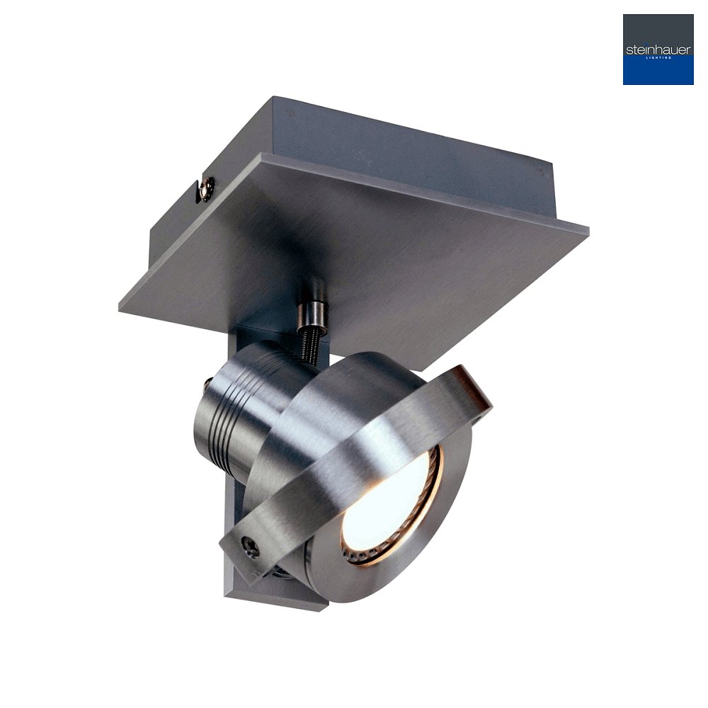 cabbage Interaction Barren Steinhauer Ceiling spot QUATRO LED, 1 flame, LxBxH: 12x12x15, silver - Steinhauer cabbage Interaction Barren Steinhauer Ceiling spot QUATRO LED, 1 flame, LxBxH: 12x12x15, silver - Steinhauer