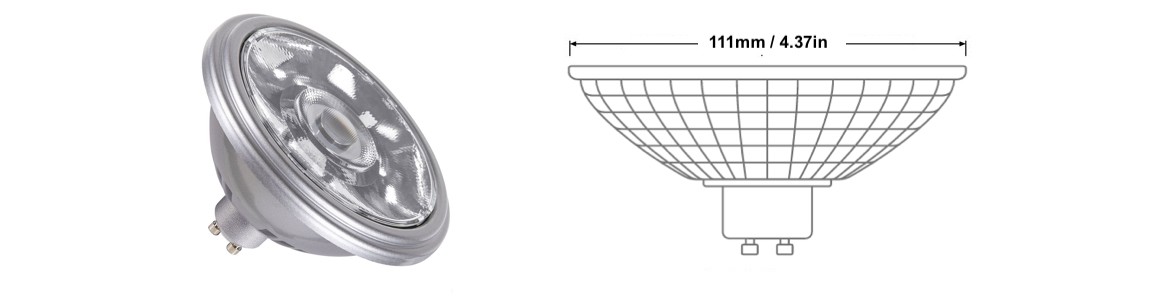 GU10 QPAR111 LED Lamps / Bulbs