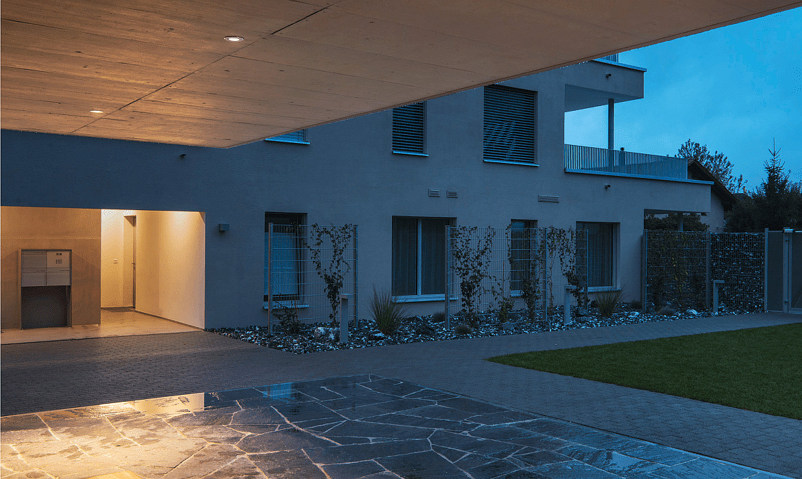 SLV Plafonnier encastré DOLIX OUT GU10 IP 65, chrome SLV Plafonnier encastré DOLIX OUT GU10 IP 65, chrome