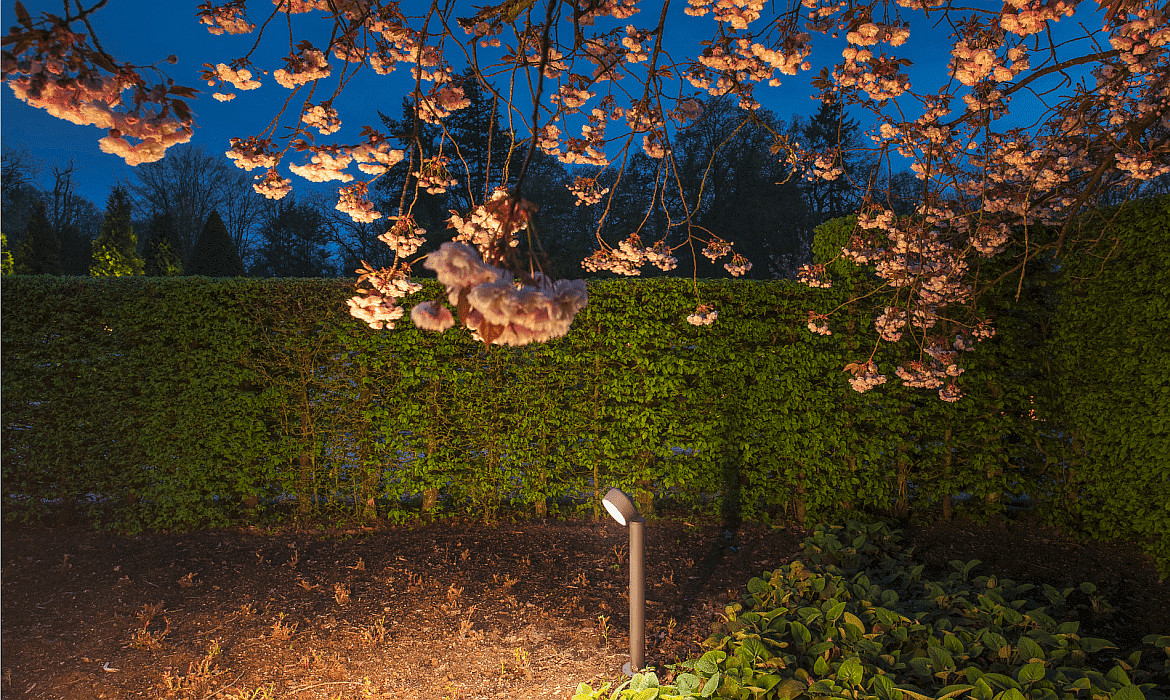 SLV Outdoor LED Stehleuchte ESKINA 80 POLE CCT, IP65 IK02, 14.5W 3000/4000K 95°, drehbar + neigbar, dimmbar, anthrazit SLV Outdoor LED Stehleuchte ESKINA 80 POLE CCT, IP65 IK02, 14.5W 3000/4000K 95°, drehbar + neigbar, dimmbar, anthrazit