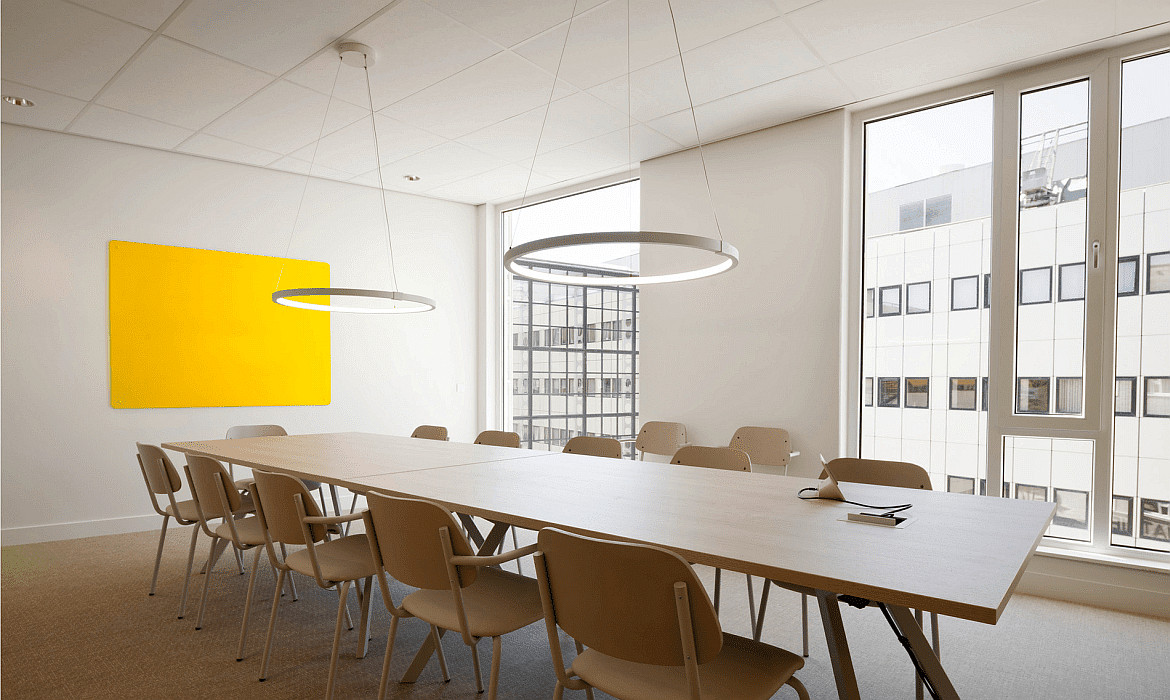 SLV LED Pendelleuchte ONE 80 DALI, 32W, 3000/4000K, 2140lm, DALI dimmbar, weiß SLV LED Pendelleuchte ONE 80 DALI, 32W, 3000/4000K, 2140lm, DALI dimmbar, weiß