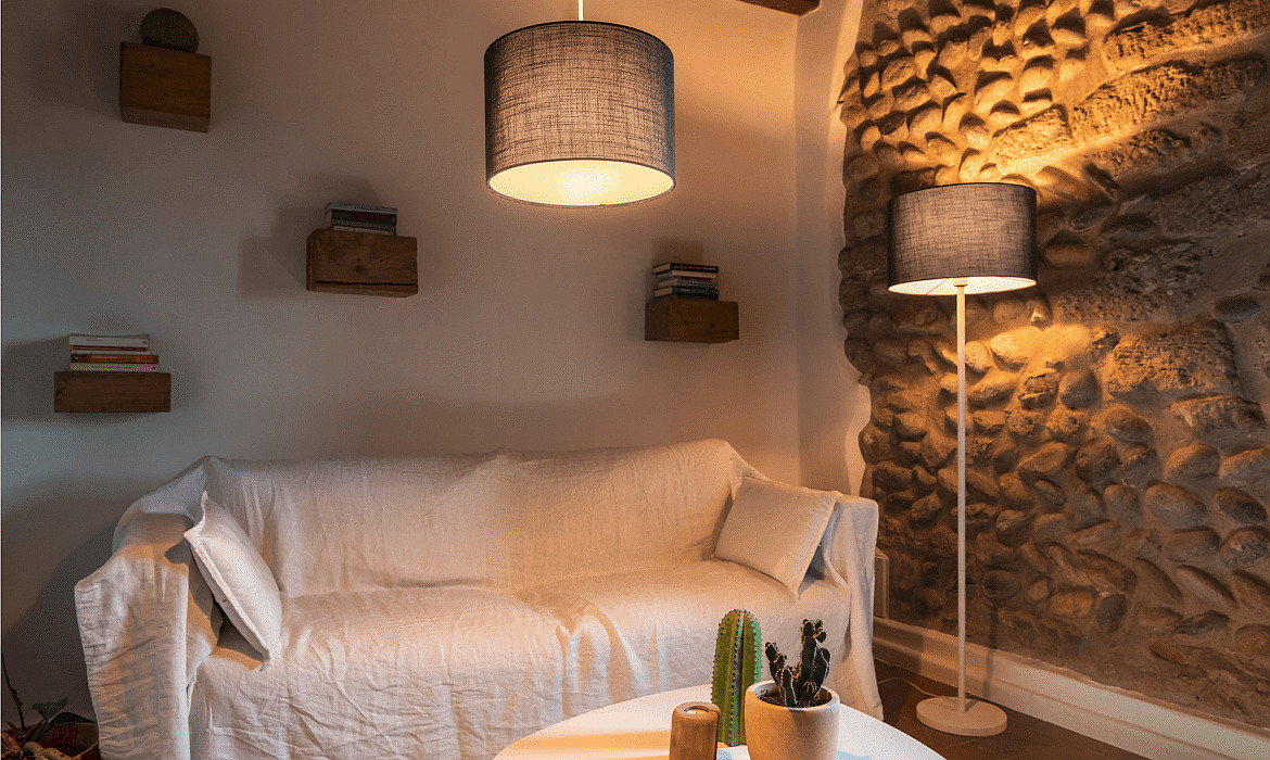 SLV Abat-jour FENDA rond, gris SLV Abat-jour FENDA rond, gris