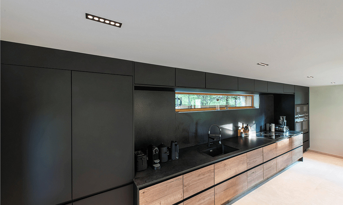 SLV Apparecchio da incasso a soffitto MILANDOS 6 IP20, Nero SLV Apparecchio da incasso a soffitto MILANDOS 6 IP20, Nero