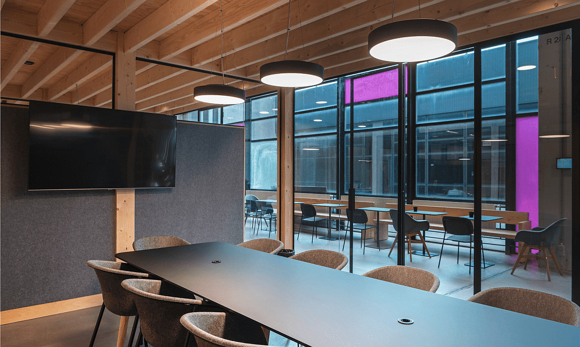 SLV Lampada da parete e soffitto MEDO® PRO 40 rotondo, controllabile da DALI IP50, nero dimmerabile SLV Lampada da parete e soffitto MEDO® PRO 40 rotondo, controllabile da DALI IP50, nero dimmerabile