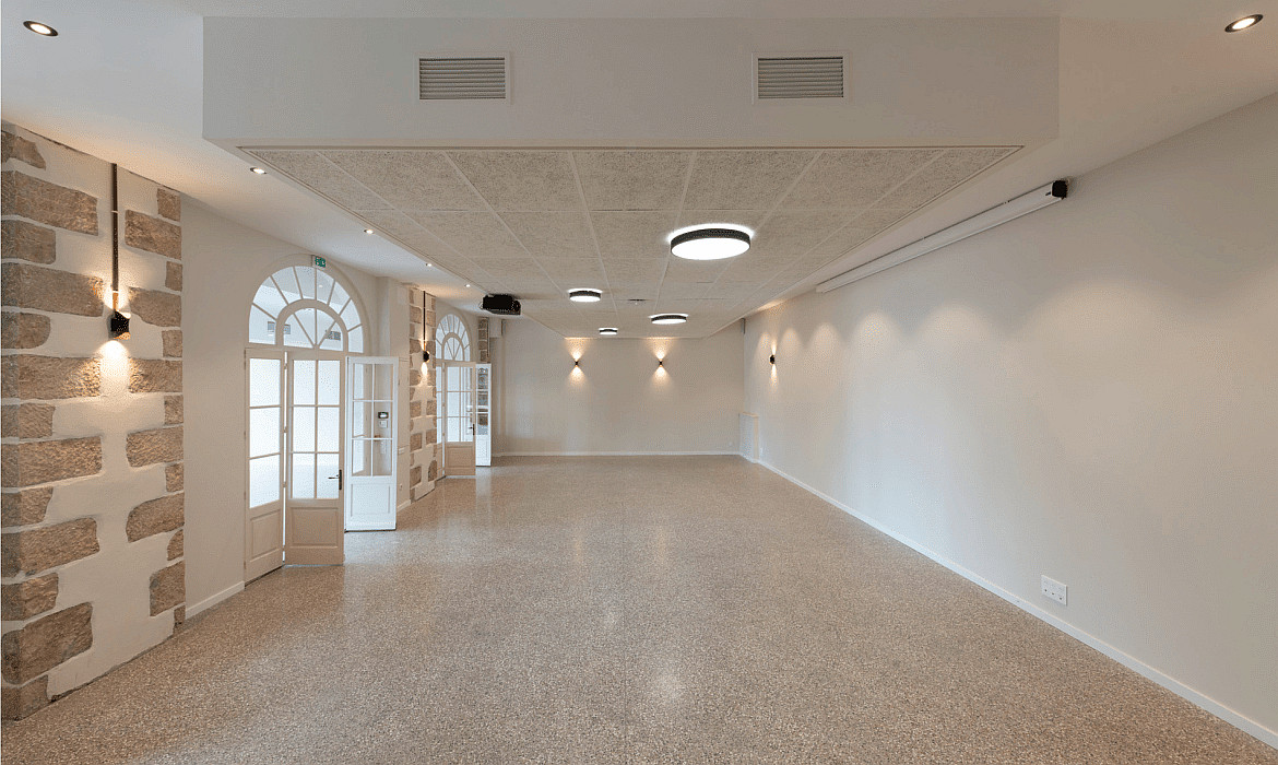 SLV ceiling recessed luminaire NEW TRIA® 68 round IP20, black dimmable SLV ceiling recessed luminaire NEW TRIA® 68 round IP20, black dimmable