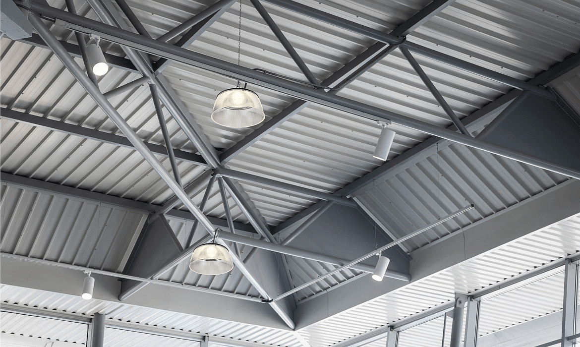 SLV Riflettori HIGHBAY C 400 / Ø 48CM PC, trasparente SLV Riflettori HIGHBAY C 400 / Ø 48CM PC, trasparente