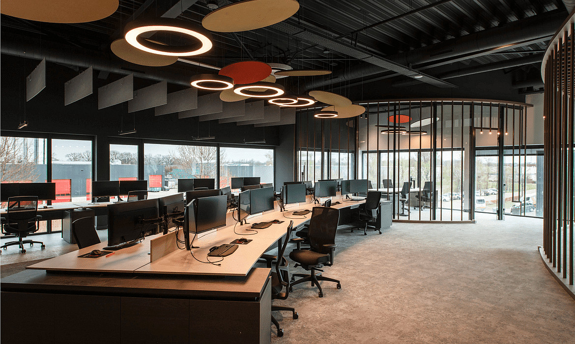 SLV Luminaire à suspension MEDO® RING 60 DALI pour VDU, contrôlable par DALI, CCT Switch IP20, noir gradable SLV Luminaire à suspension MEDO® RING 60 DALI pour VDU, contrôlable par DALI, CCT Switch IP20, noir gradable