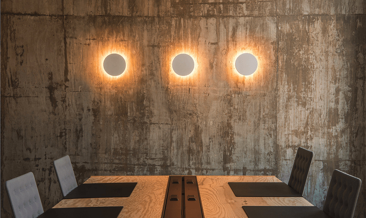 SLV PLASTRA, Wandleuchte, LED, 3000K, rund, weißer Gips SLV PLASTRA, Wandleuchte, LED, 3000K, rund, weißer Gips