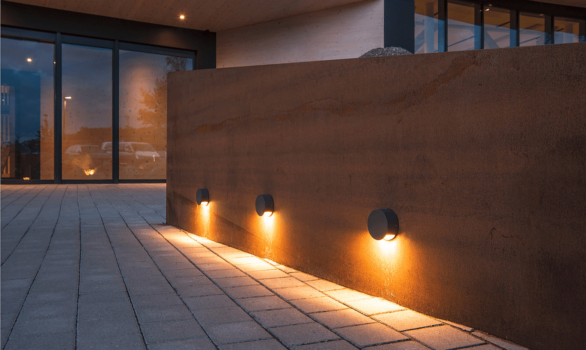 SLV LED Wall luminaire PEMA LED, anthracite, round, PowerLED, 3000K, 110lm SLV LED Wall luminaire PEMA LED, anthracite, round, PowerLED, 3000K, 110lm