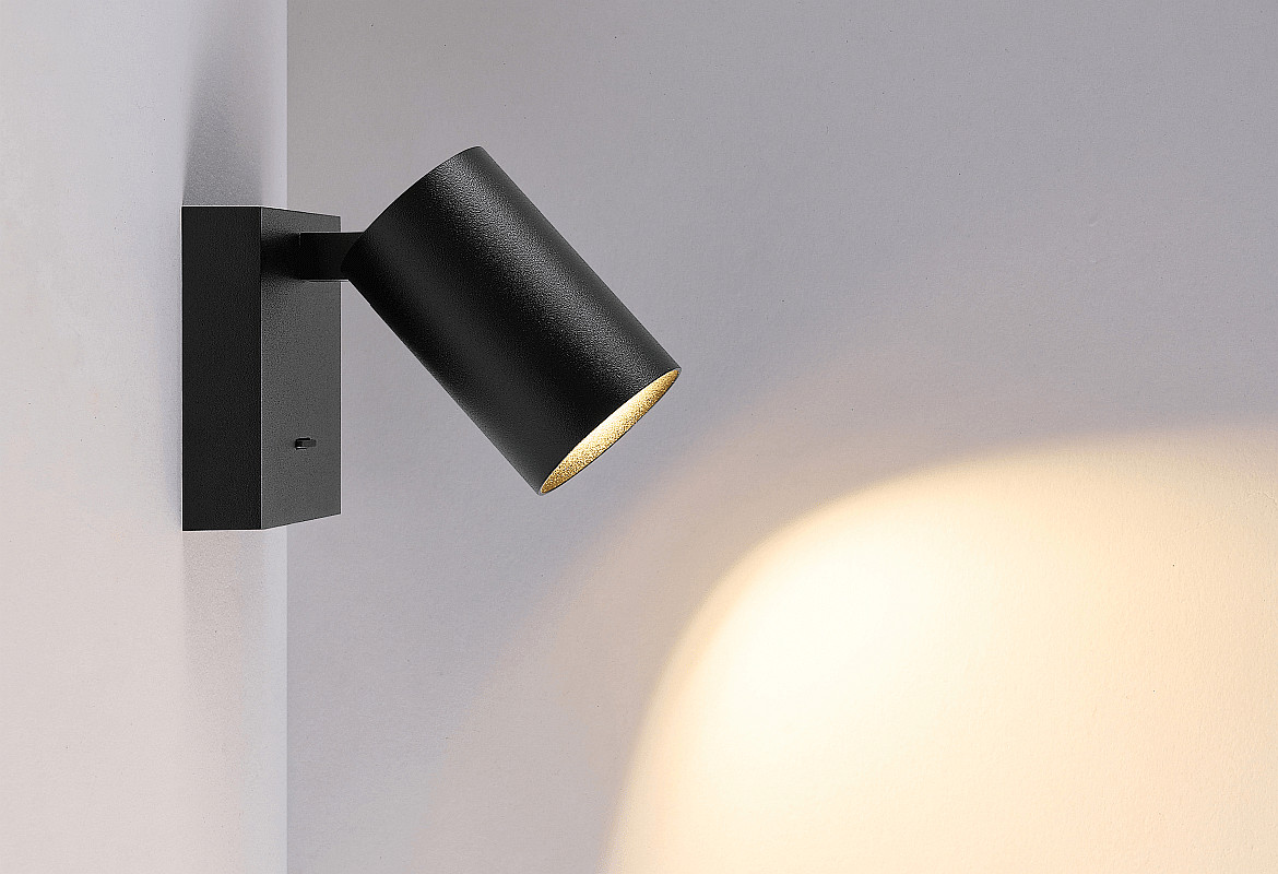 Deko-Light reading lamp CAN TILT SQUARE BASE / MIX‘N MATCH square, with switch, without shade GU10 IP20, deep black Deko-Light reading lamp CAN TILT SQUARE BASE / MIX‘N MATCH square, with switch, without shade GU10 IP20, deep black