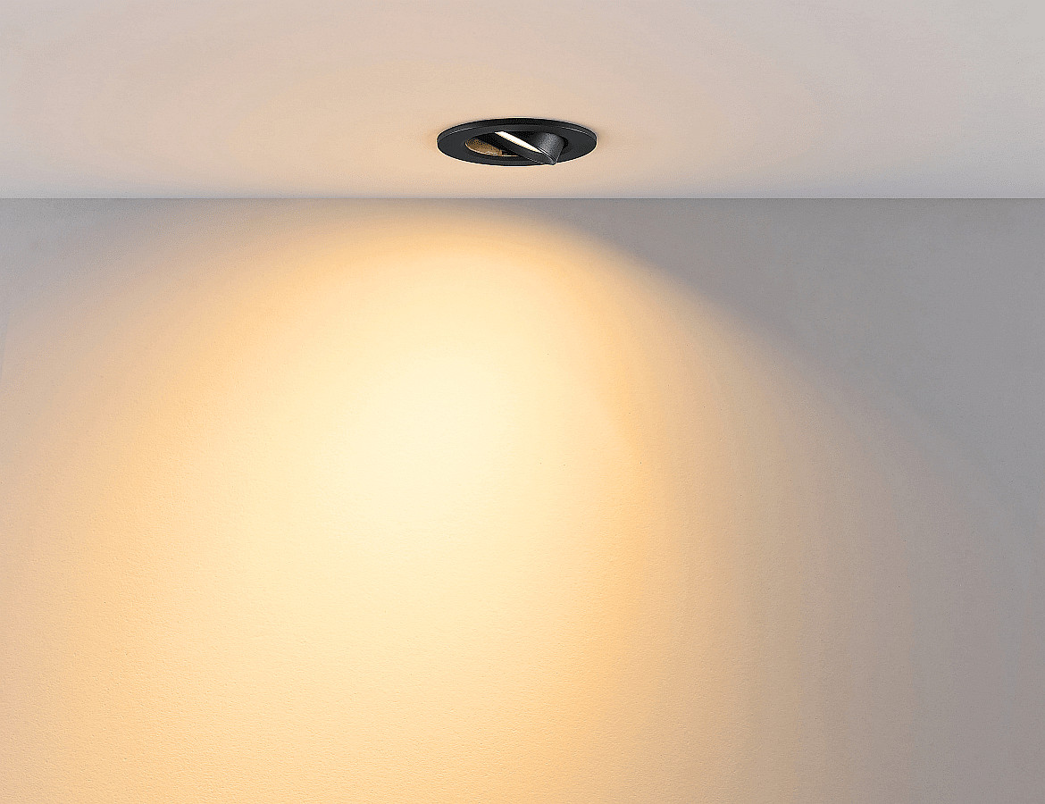 Deko-Light LED Einbaustrahler SURTUR TILT 68 CCT, IP44 IK06, 6W 2700/3000/4000K 600lm 40°, CRi>90, dimmbar, schwenkbar, schwarz Deko-Light LED Einbaustrahler SURTUR TILT 68 CCT, IP44 IK06, 6W 2700/3000/4000K 600lm 40°, CRi>90, dimmbar, schwenkbar, schwarz