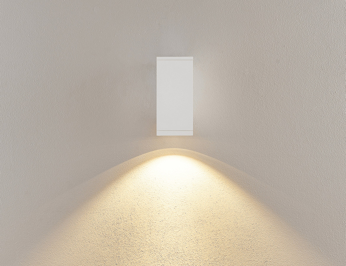 Deko-Light wall luminaire PRO SQUARE 70 DOWN 1 flame, square, CCT Switch IP65, white dimmable Deko-Light wall luminaire PRO SQUARE 70 DOWN 1 flame, square, CCT Switch IP65, white dimmable