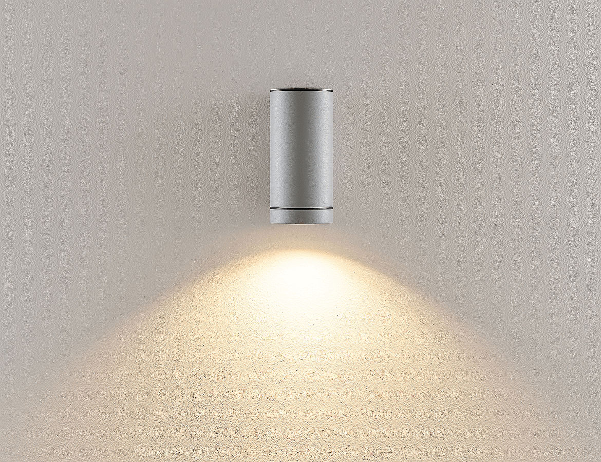 Fassadenstrahler SHORELINE PRO ROUND DOWN, IP65 IK08, 1x GU10 max. 7.5W, Seeluft beständig Fassadenstrahler SHORELINE PRO ROUND DOWN, IP65 IK08, 1x GU10 max. 7.5W, Seeluft beständig