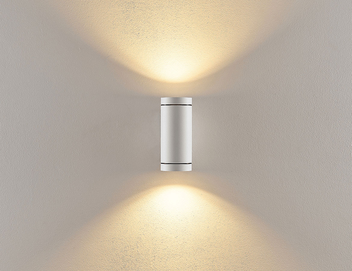 Deko-Light Fassadenstrahler SHORELINE PRO ROUND UP&DOWN, IP65 IK08, 2x GU10 max. 7.5W, Seeluft beständig, weiß Deko-Light Fassadenstrahler SHORELINE PRO ROUND UP&DOWN, IP65 IK08, 2x GU10 max. 7.5W, Seeluft beständig, weiß