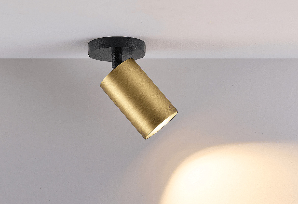 Deko-Light Boîtier pour montage en surface CAN SPOT HEAD (CEILING / 3PHASE) cylindrique, rigide, mécanique, bronze Deko-Light Boîtier pour montage en surface CAN SPOT HEAD (CEILING / 3PHASE) cylindrique, rigide, mécanique, bronze
