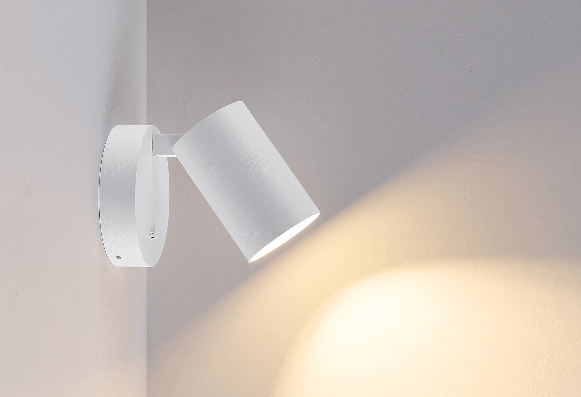 Deko-Light surface mounted housing CAN WALL / TABLE / FLOOR cylindrical, mechanical, white Deko-Light surface mounted housing CAN WALL / TABLE / FLOOR cylindrical, mechanical, white