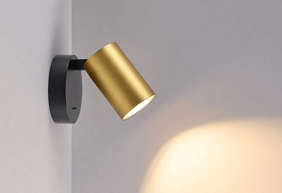 Deko-Light surface mounted housing CAN WALL / TABLE / FLOOR cylindrical, mechanical, bronze Deko-Light surface mounted housing CAN WALL / TABLE / FLOOR cylindrical, mechanical, bronze