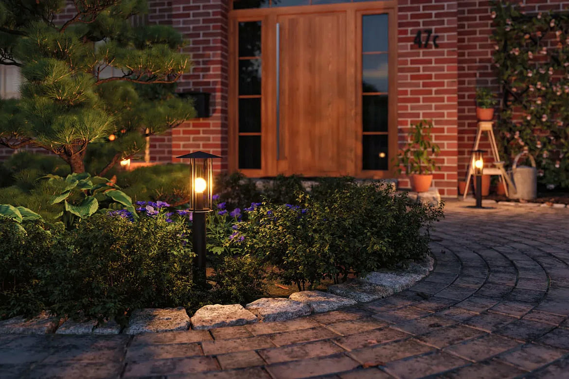 Paulmann Luce con piedistallo CLASSIC con portalampada E27 IP44, antracite Paulmann Luce con piedistallo CLASSIC con portalampada E27 IP44, antracite