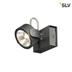 Plafoniera KALU LED 1, Nero 