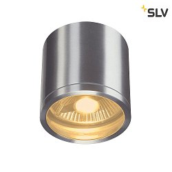 Outdoor Deckenleuchte ROX CEILING OUT, QPAR11, IP44, GU10 max. 50W, Alu gebürstet