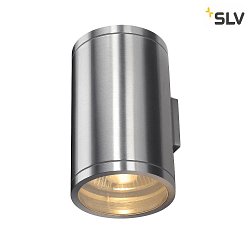 Outdoor Wandleuchte ROX WALL OUT UP/DOWN, QPAR11, IP44, 2x GU10 max. 50W, Alu gebürstet