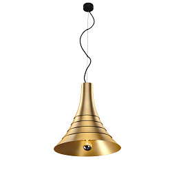 Pendant luminaire BATO 45 PD,  45cm, E27, brushed brass