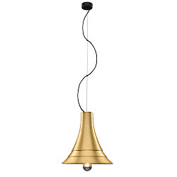 Pendant luminaire BATO 35 PD,  35cm, E27, brushed brass