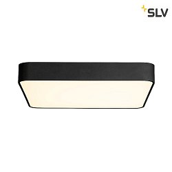 Luminaire de plafond MEDO 60 SQUARE carr IP20, noir gradable