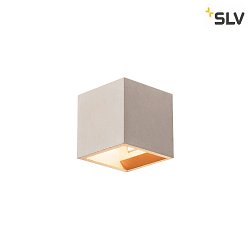 Luminaire mural SOLID CUBE G9, gris 