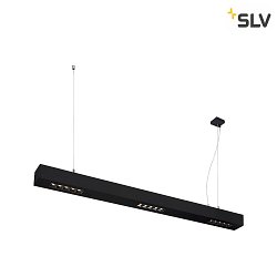 Luci a sospesione Q-LINE PD per VDU, Nero dimmerabile