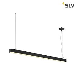 Luci a sospesione Q-LINE PD DALI singolo, Nero dimmerabile
