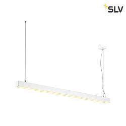 Luci a sospesione Q-LINE PD DALI singolo, Argento-grigio dimmerabile