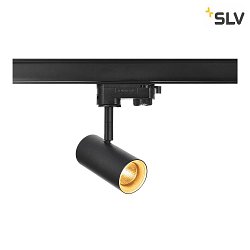 Premium LED NOBLO SPOT for 3-Phase high-voltage track, 7.5W 2700K 620lm 36, black