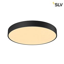 Premium LED Surface luminaire MEDO 60 CW, DALI dimmable, Corona effect, 40W 3000/4000K 105, black