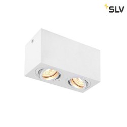 Luminaire de plafond TRILEDO double GU10, blanche gradable