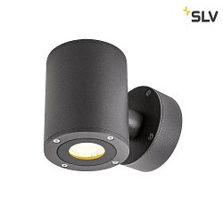 LED Outdoor Wall luminaire SITRA UP/DOWN WL, IP44, 17W 3000K 976lm 55, anthracite