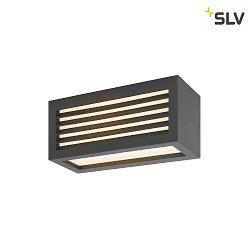 Luminaire mural dextrieur BOX-L IP 44, anthrazit