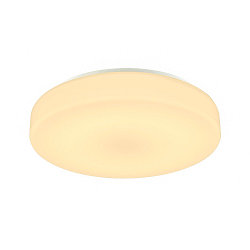 Outdoor LED Wand- und Deckenleuchte LIPSY 40 DRUM, IP44 IK02, zylindrisch,  35cm, 17.5W 3000/4000K 2300lm, wei