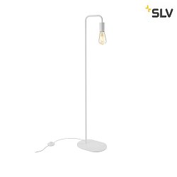 Lampada da terra FITU FL con interruttore E27 IP20, Bianco dimmerabile