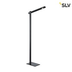 Lampadaire MECANICA PLUS FL CCT Switch, rglable, avec variateur tactile IP20, noir gradable