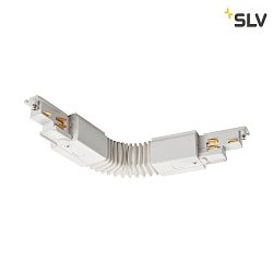 Connecteur flexible triphas S-TRACK contrlable par DALI blanche