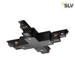Connettore a X trifase S-TRACK controllabile da DALI Nero