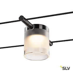 LED Wire luminaire COMET for TENSEO low voltage wire system, 6,3W, 120, 2700K, 410lm, frosted glass