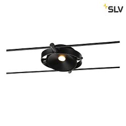 LED Seilleuchte DURNO fr TENSEO Niedervolt-Seilsystem, 9W, 2700K, 360lm, schwarz