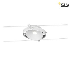 LED Wire luminaire DURNO for TENSEO low-voltage wire system, 9W, 2700K, 360lm, white