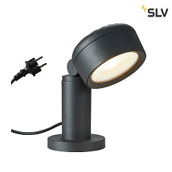 LED Outdoor luminaire ESKINA 30 POLE LED Floor lamp, 14,5W, 95, 3000/4000K, 1000lm, IP65, dimmable, anthracite