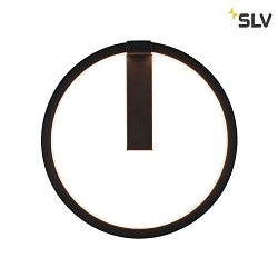 Luminaire mural ONE 40 DALI IP20, noir  gradable